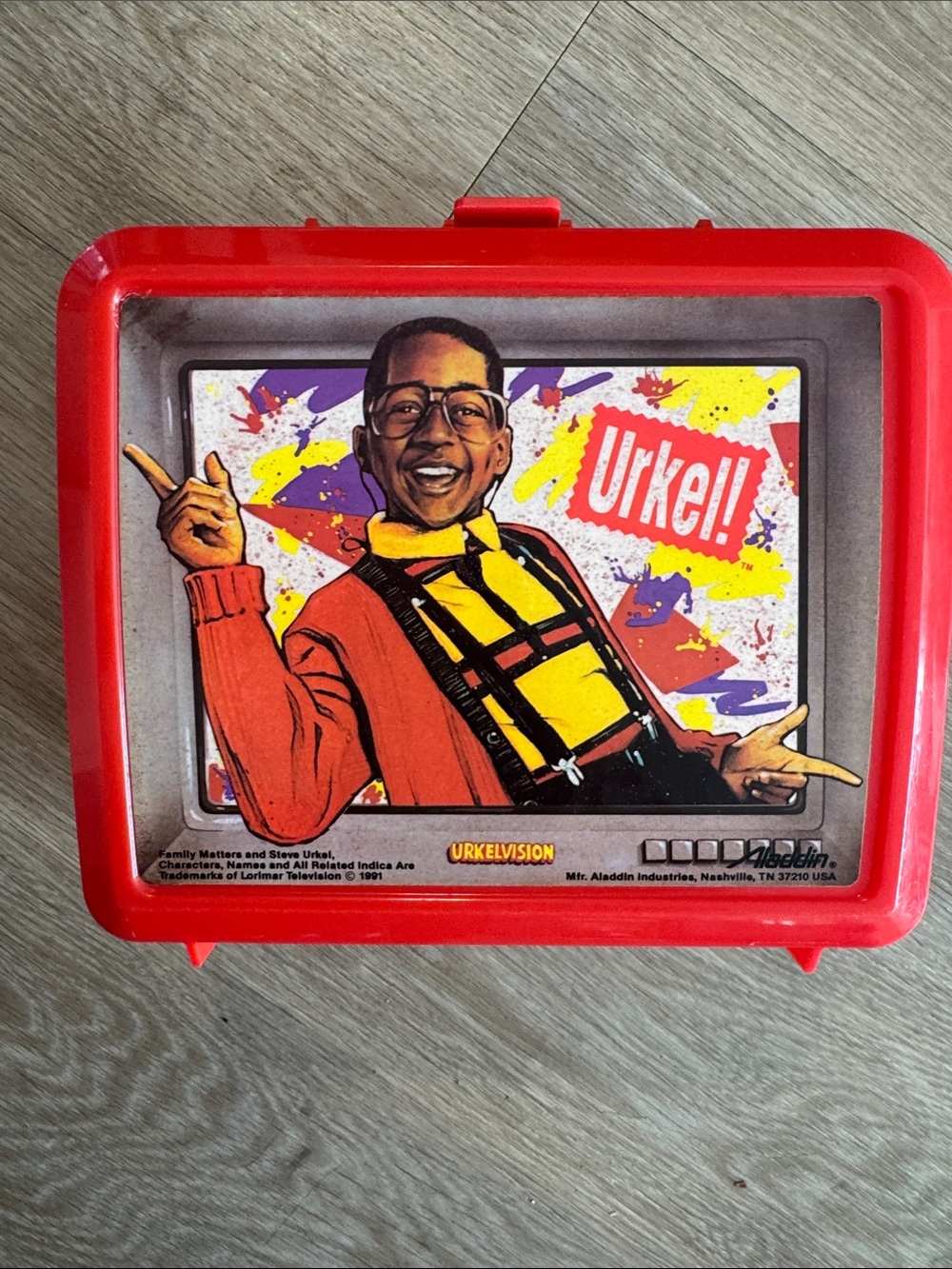 Steve Urkel Lunch box